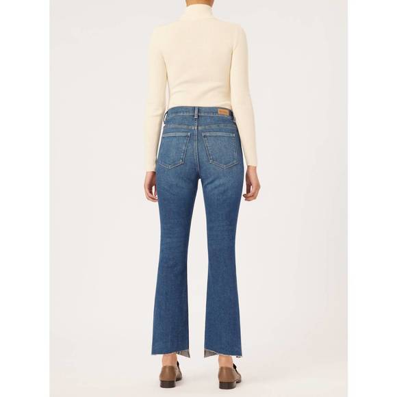 NEW DL1961 - WOMEN'S women's bridget boot high rise in lighthouse frayed - Picture 2 of 7